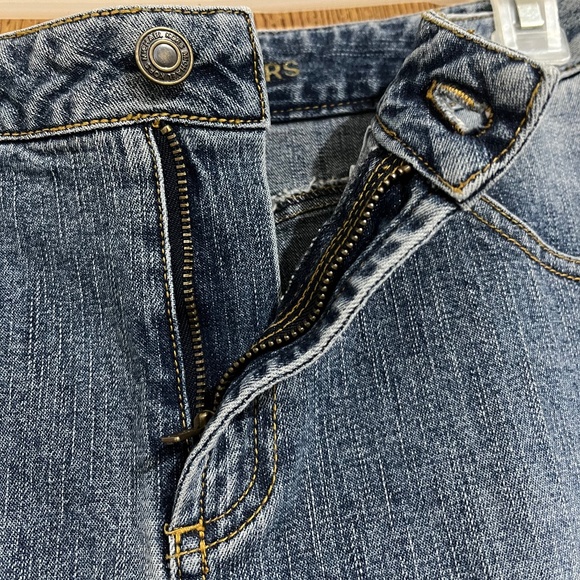 ❌❌❌SOLD❌❌❌Michael Kors Women’s Studded A-Line Western/Cowgirl Denim Skirt Sz-8 - Picture 3 of 8